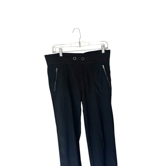 Athleta Black Basic Workout Athleisure Headlands Hybrid Jogger Pant Size 12 - Picture 3 of 12